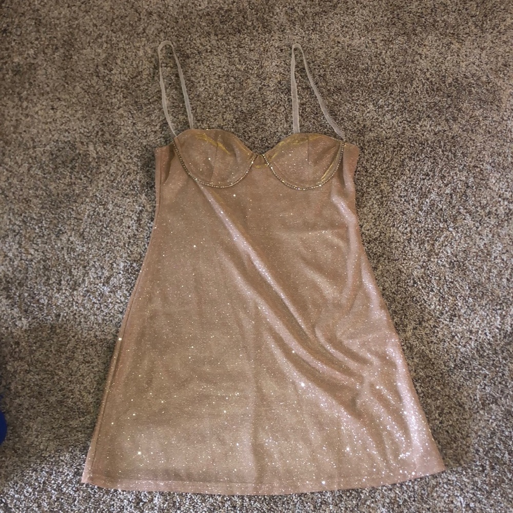 Dupe Glitter dress